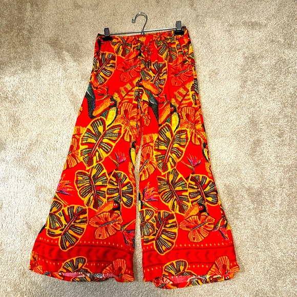 Christian Siriano Pants - Christian Siriano wide leg pants ankle length size xs